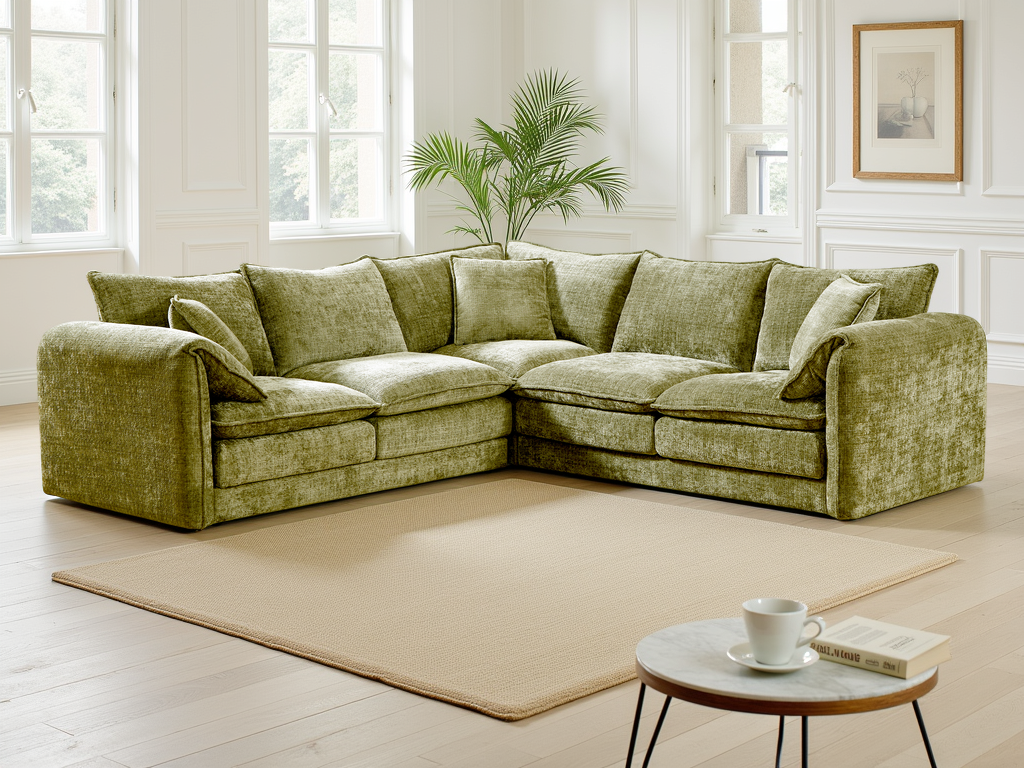 Solaya Sofa Olive Large Corner