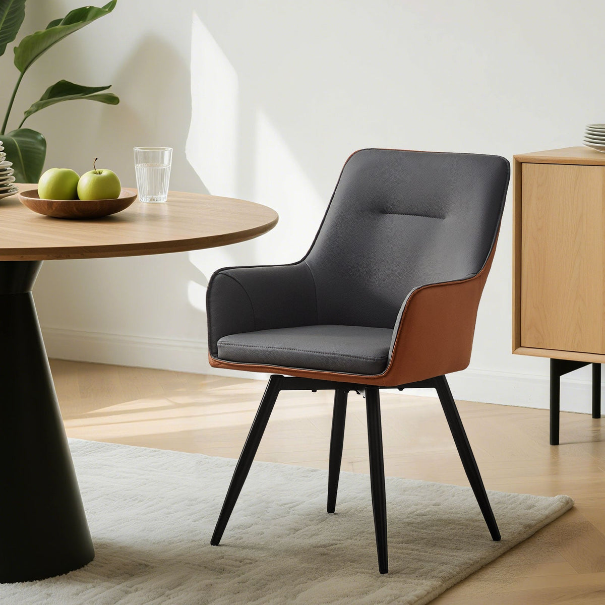 Maxine Swivel Dining Chair-5